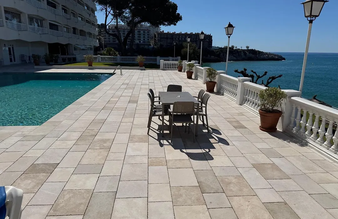 Piso Castell Con Vistas Al Mar, Piscina En La Primera Linea-1
