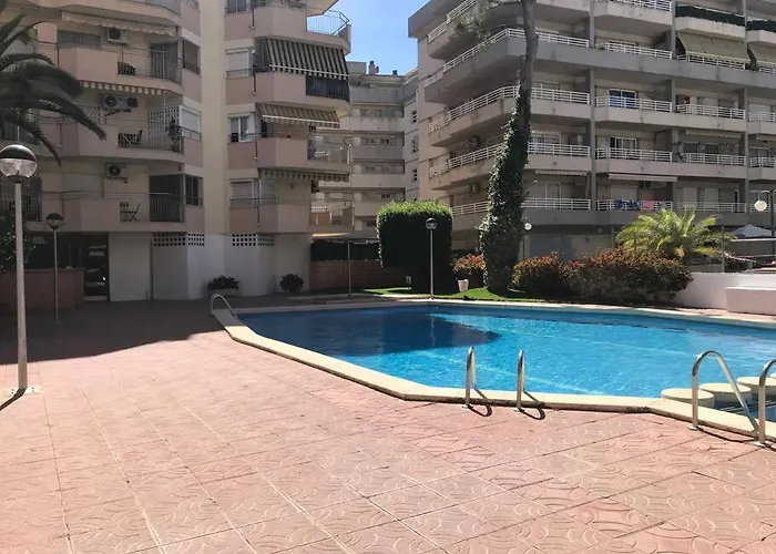 Lovely One Bedroom With Terrace And Pool Salou