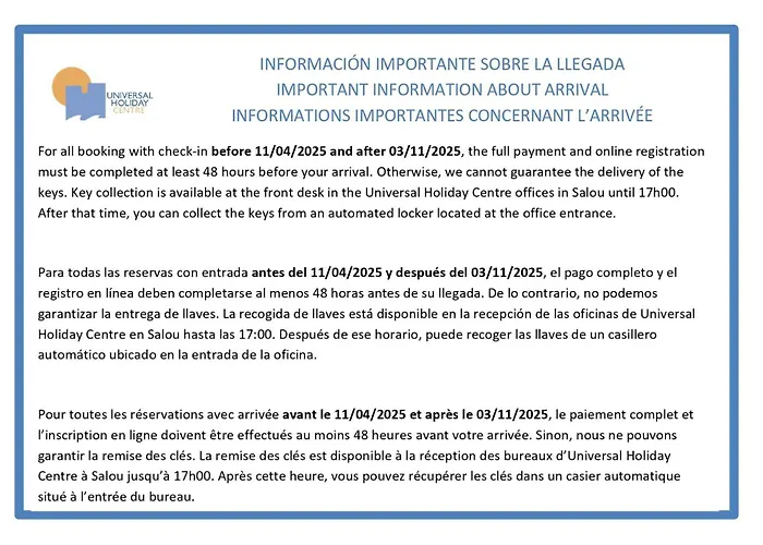 Uhc Salou Pacific Apartments aceita animais de estimação